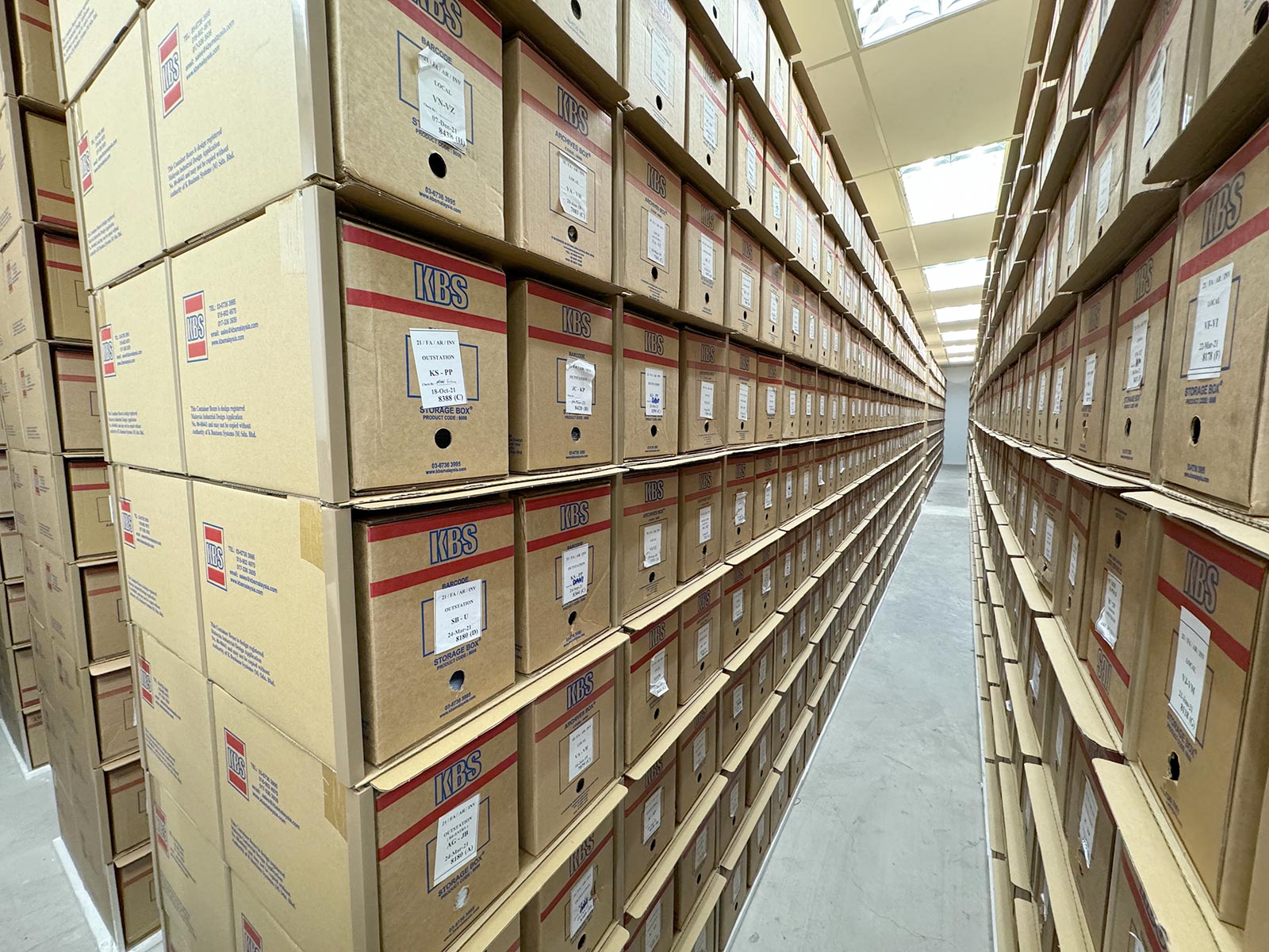kbs container box archive room selangor gardenia