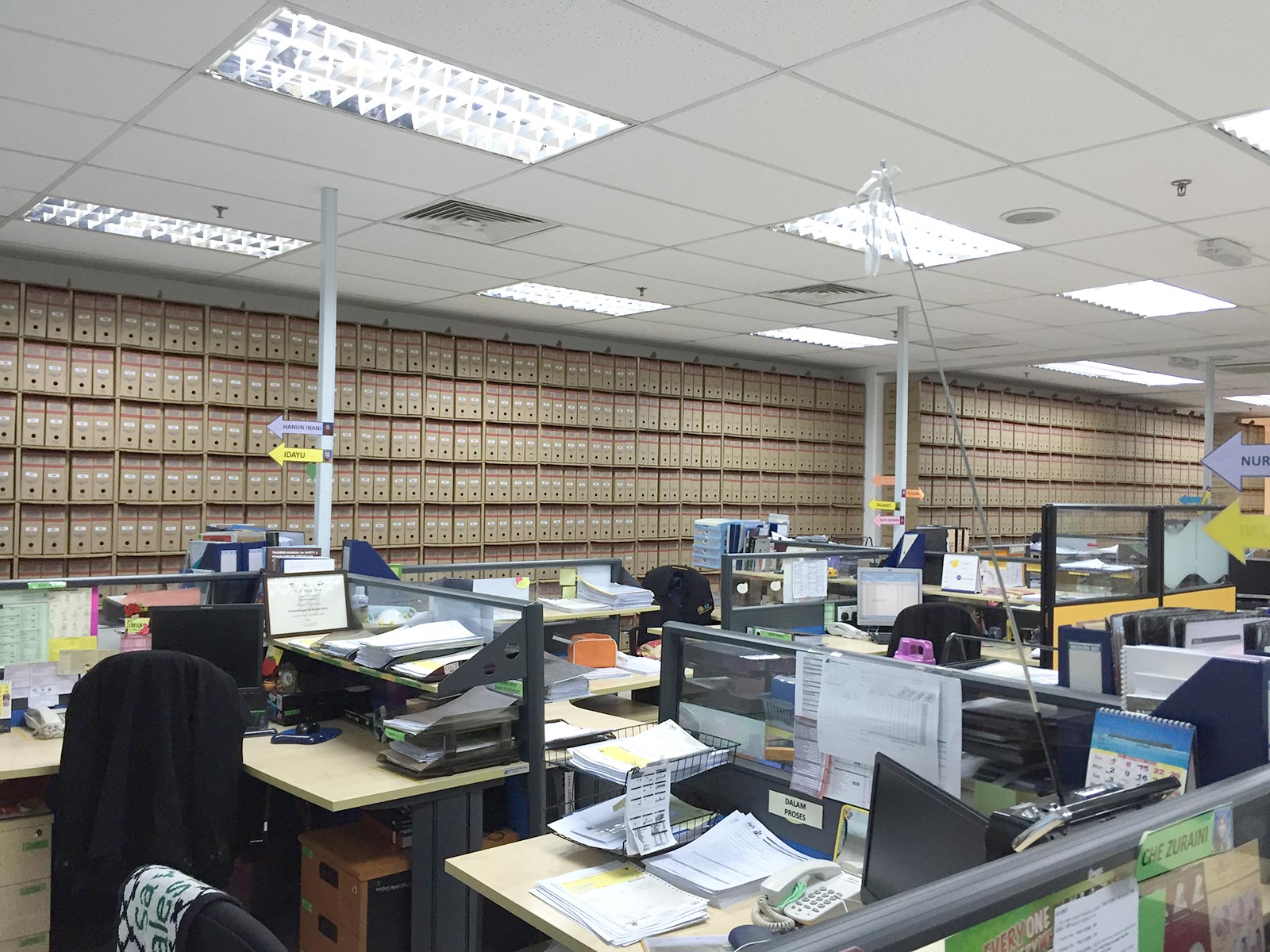 kbs container box filing room bangi niosh