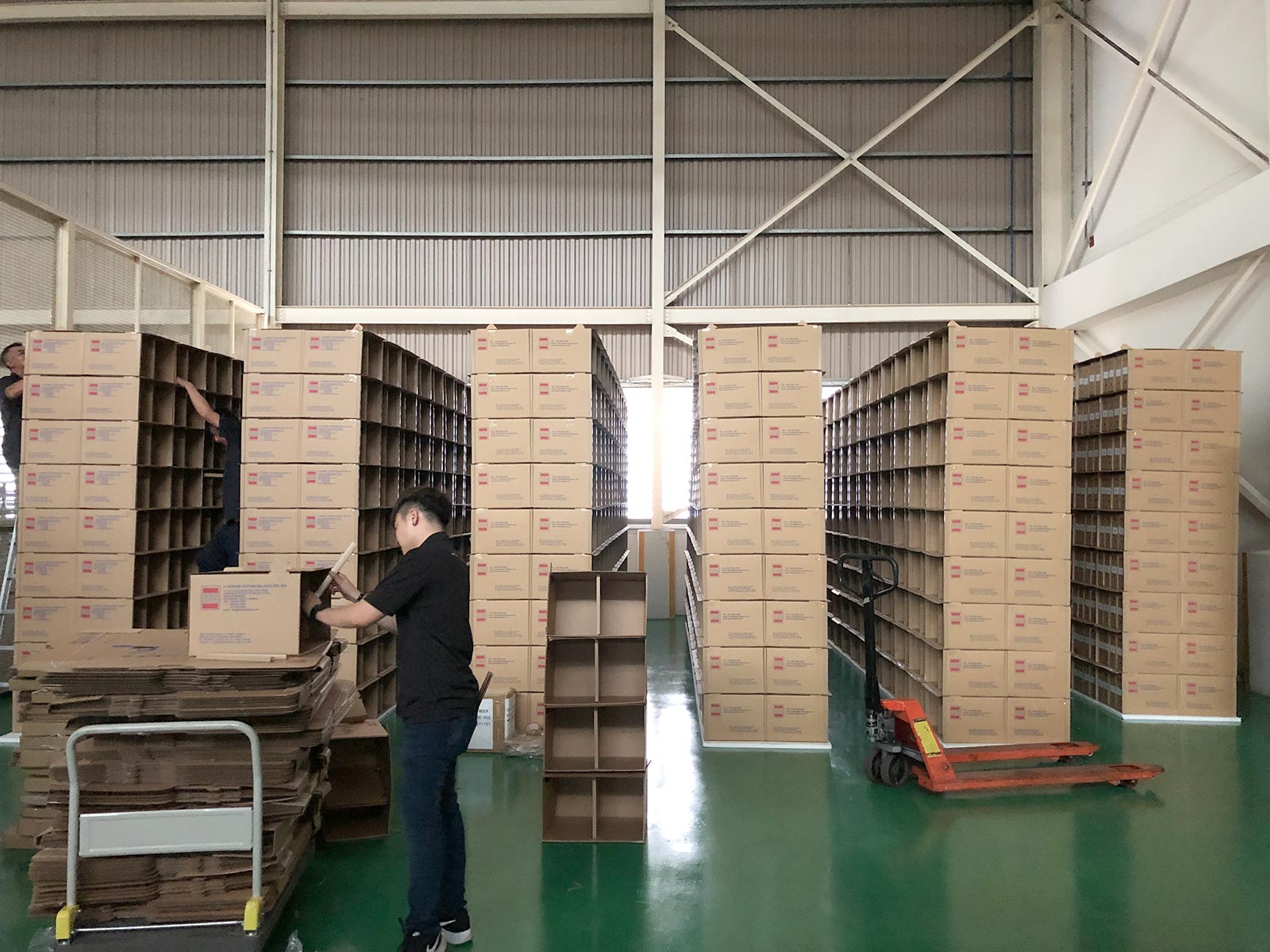 kbs container box filing room in factory melaka honda