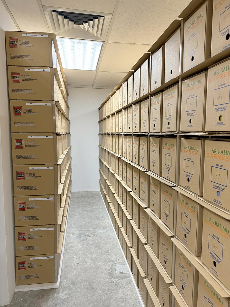 kbs container box filing system kuala lumpur ar rahnu