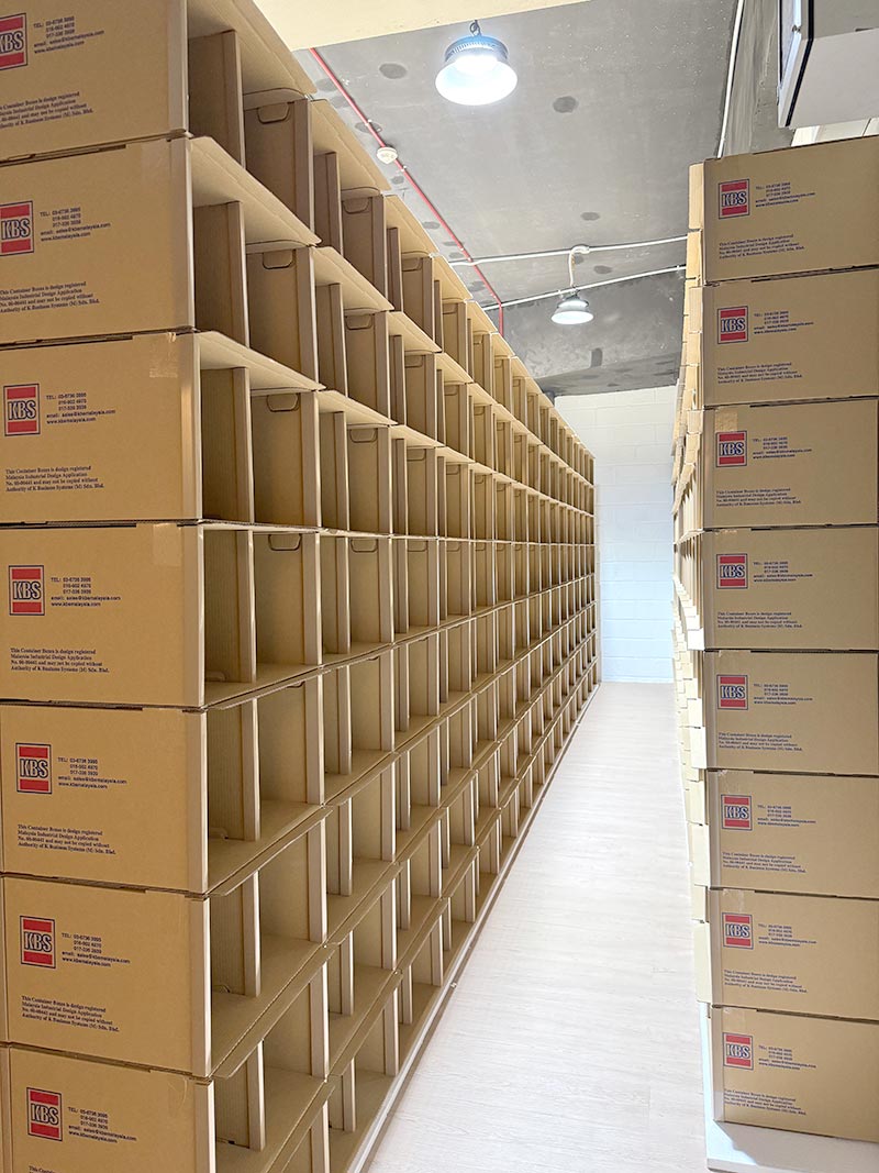 kbs container box medical records kota kinabalu hospital filing